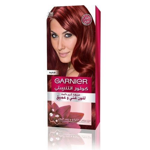 Garnier صبغة شعر دائمة كولور إنتنسيتي كريم - 6.60 أحمر ياقوت عميق