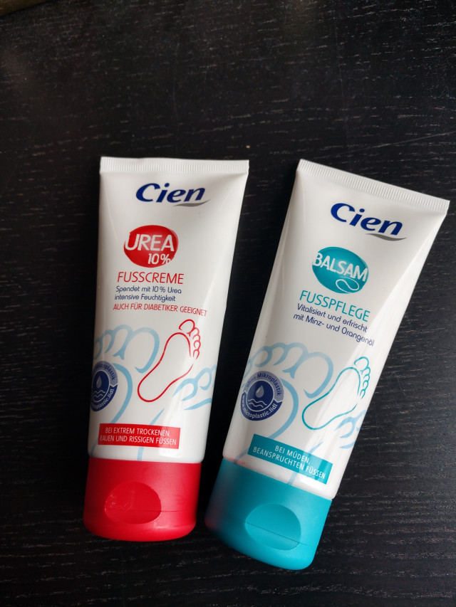 كريم سين للقدم  باليوريا cien